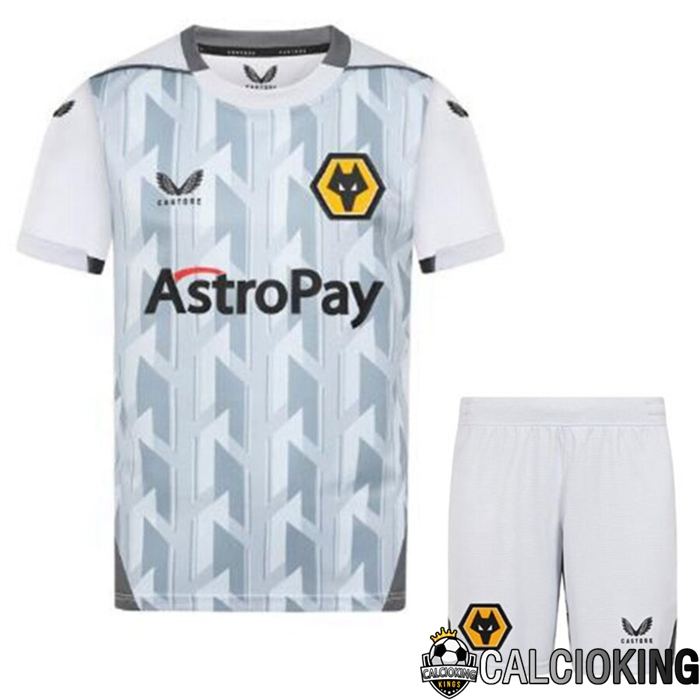 Maglia Calcio Wolves Bambino Terza 2022/2023