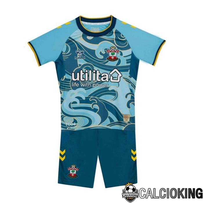 Maglia Calcio Southampton FC Bambino Seconda 2022/2023
