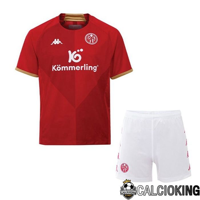Maglia Calcio FSV Mainz 05 Bambino Prima 2022/2023