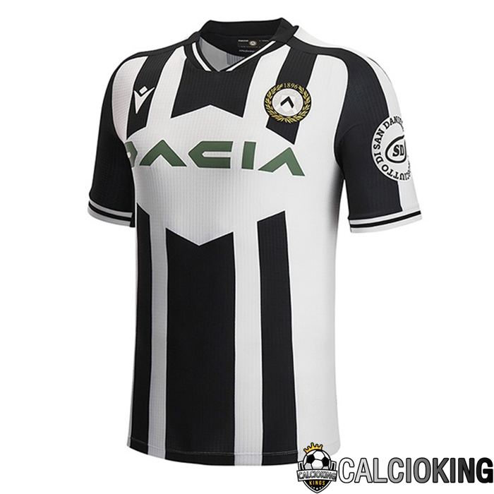 Maglia Calcio Udinese Calcio Prima Nero Bianco 2022/2023