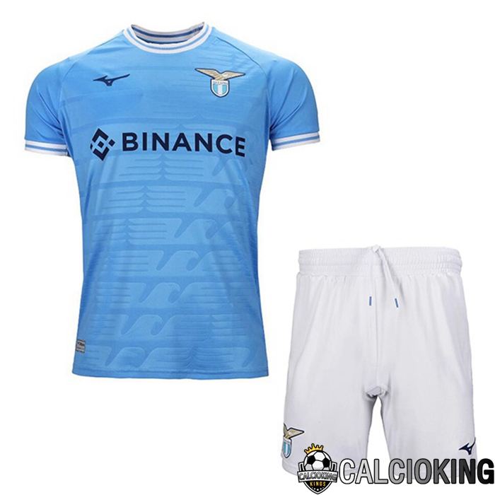 Maglia Calcio SS Lazio Bambino Prima Blu 2022 2023