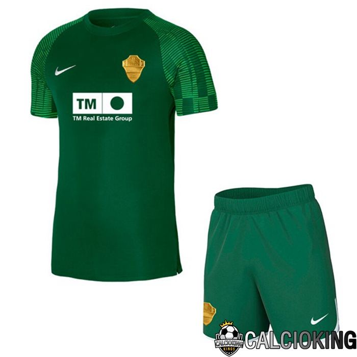 Maglia Calcio Elche CF Bambino Seconda Verde 2022/2023