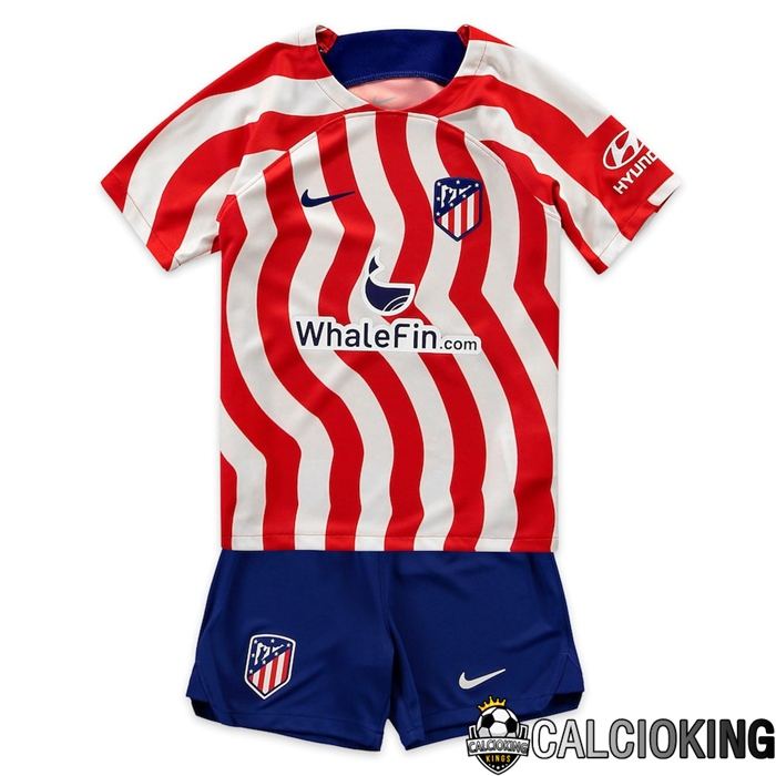 Maglia Calcio Atletico Madrid Bambino Prima 2022/2023