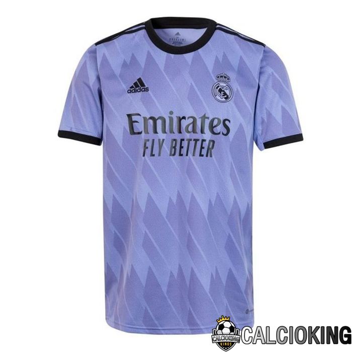 Insieme Maglia Calcio Real Madrid Seconda (Pantaloncini + Calzini) 2022/2023