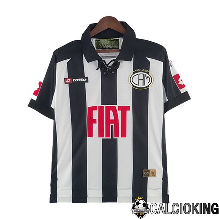 Maglia Calcio Atletico Mineiro Retro Prima Nero Bianco 2008