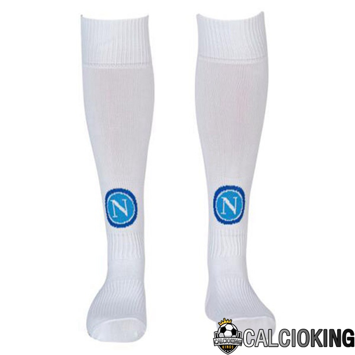 Comprare Maglia Calcio 2024 2025 2026 Personalizzazione,Tuta Da Calcio,Maglie De Calcio Retro Online | Calzini De Calcio SSC Napoli Seconda Bianco 2022/2023