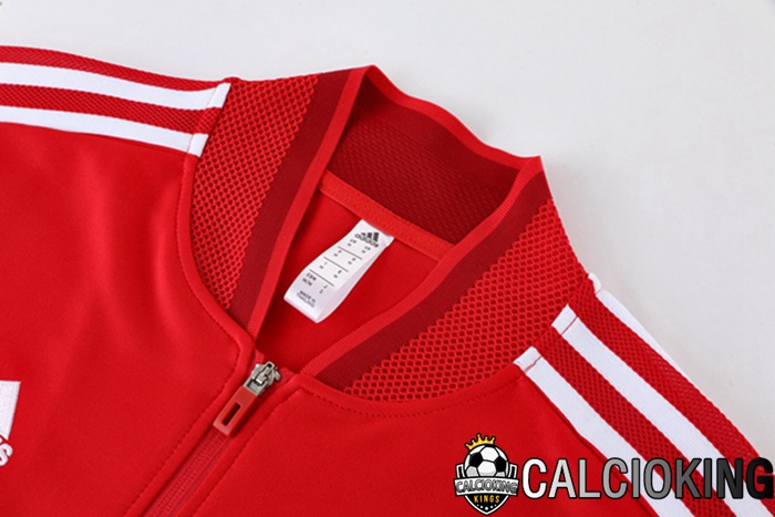 Insieme Tuta Calcio - Giacca Bayern Monaco Rosso 2023/2024