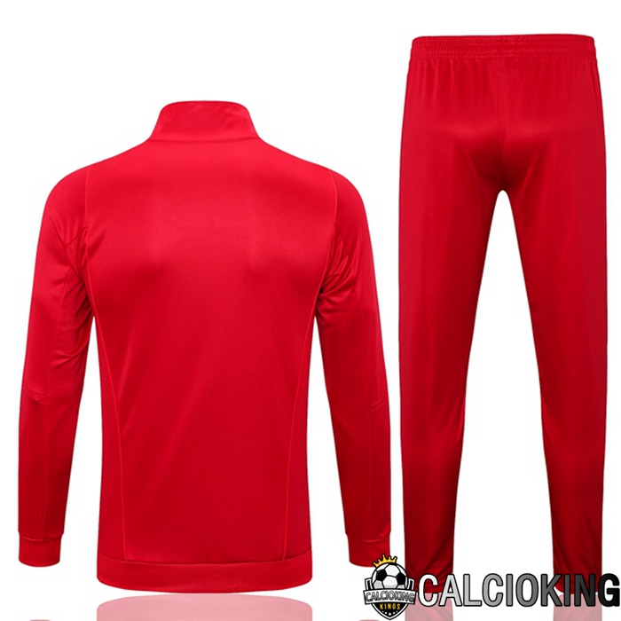 Insieme Tuta Calcio - Giacca Messico Rosso 2023/2024