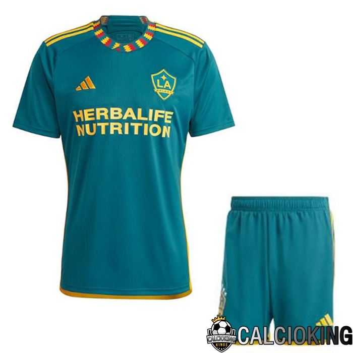 Comprare Maglia Calcio 2025 2026 2027 Personalizzazione,Tuta Da Calcio,Maglie De Calcio Retro Online | Maglie Calcio LA Galaxy Bambino Seconda Verde 2023/2024