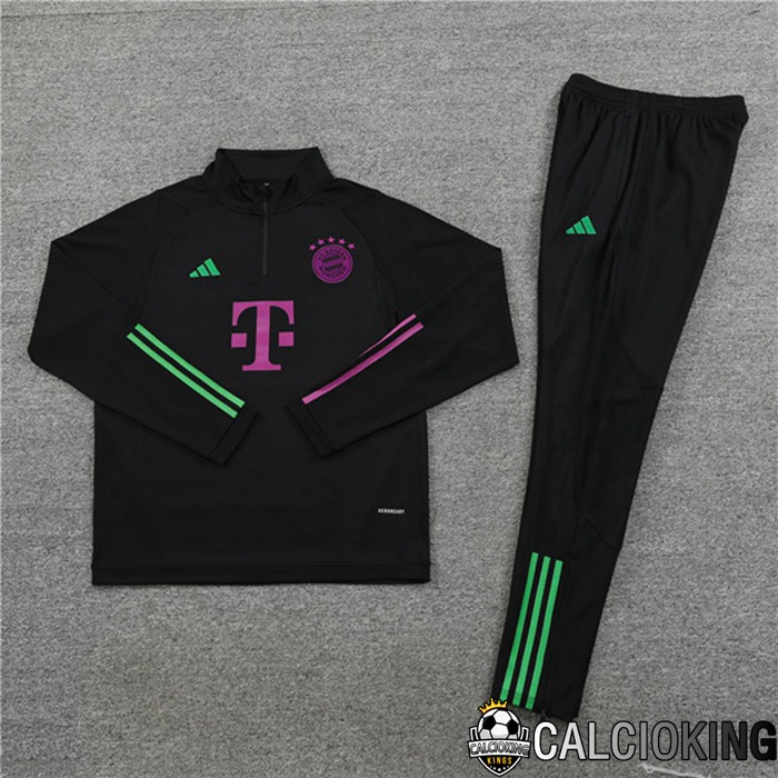 Insieme Tuta Calcio Bayern Monaco Nero 2023/2024
