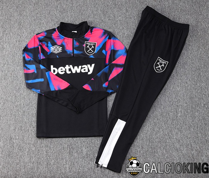 Insieme Tuta Calcio West Ham Nero 2023/2024