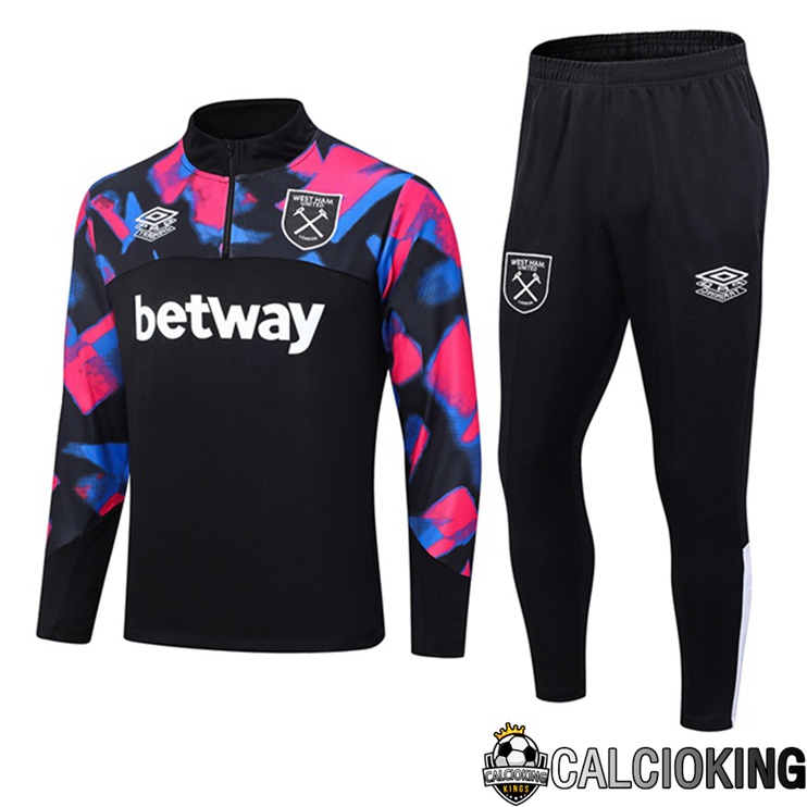Comprare Maglia Calcio 2024 2025 2026 Personalizzazione,Tuta Da Calcio,Maglie De Calcio Retro Online | Insieme Tuta Calcio West Ham Nero 2023/2024