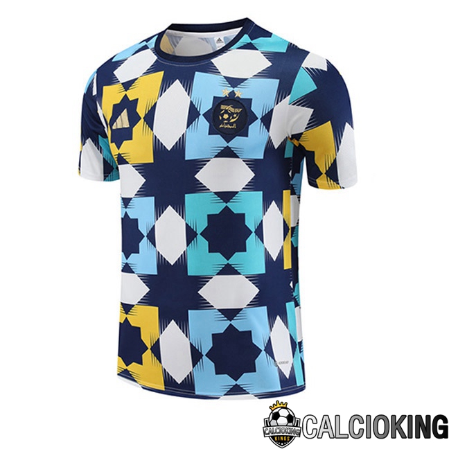 Comprare Maglia Calcio 2024 2025 2026 Personalizzazione,Tuta Da Calcio,Maglie De Calcio Retro Online | T Shirt Allenamento Algeria Bianco Blu 2023/2024