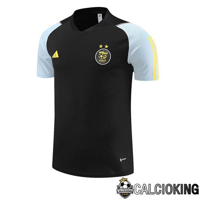 Comprare Maglia Calcio 2024 2025 2026 Personalizzazione,Tuta Da Calcio,Maglie De Calcio Retro Online | T Shirt Allenamento Algeria Nero 2023/2024