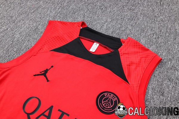 Canotta Calcio Paris PSG + Pantaloncini Rosso 2023/2024