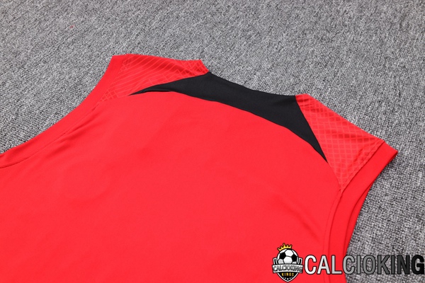 Canotta Calcio Paris PSG + Pantaloncini Rosso 2023/2024