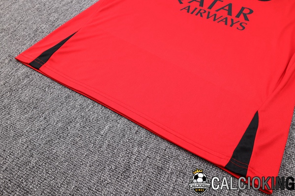 Canotta Calcio Paris PSG + Pantaloncini Rosso 2023/2024