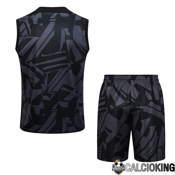 Canotta Calcio Paris PSG + Pantaloncini Nero 2023/2024