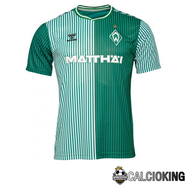 Comprare Maglia Calcio 2024 2025 2026 Personalizzazione,Tuta Da Calcio,Maglie De Calcio Retro Online | Maglie Calcio SV Werder Bremen Prima Verde 2023/2024