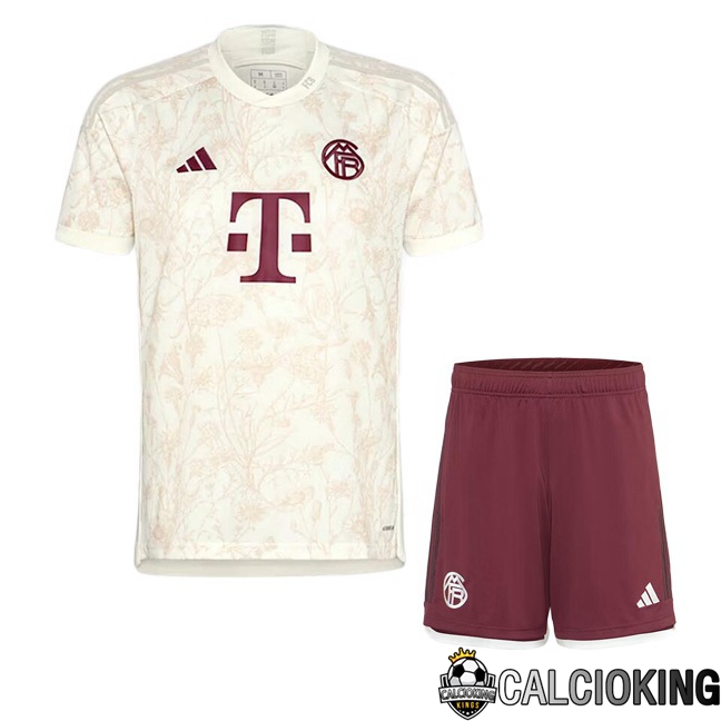 Comprare Maglia Calcio 2024 2025 2026 Personalizzazione,Tuta Da Calcio,Maglie De Calcio Retro Online | Maglie Calcio Bayern Monaco Bambino Terza Giallo 2023/2024
