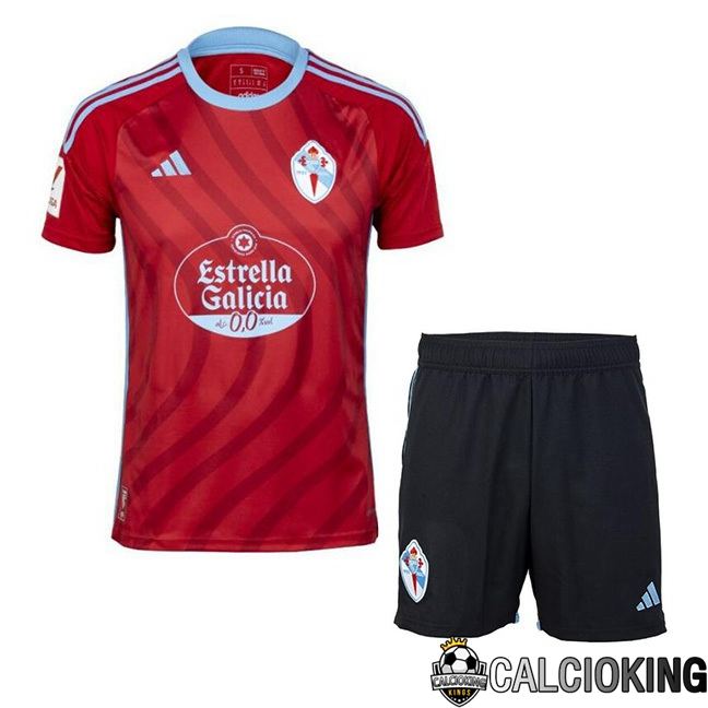 Comprare Maglia Calcio 2025 2026 2027 Personalizzazione,Tuta Da Calcio,Maglie De Calcio Retro Online | Maglie Calcio Celta Vigo Bambino Seconda Rosso 2023/2024