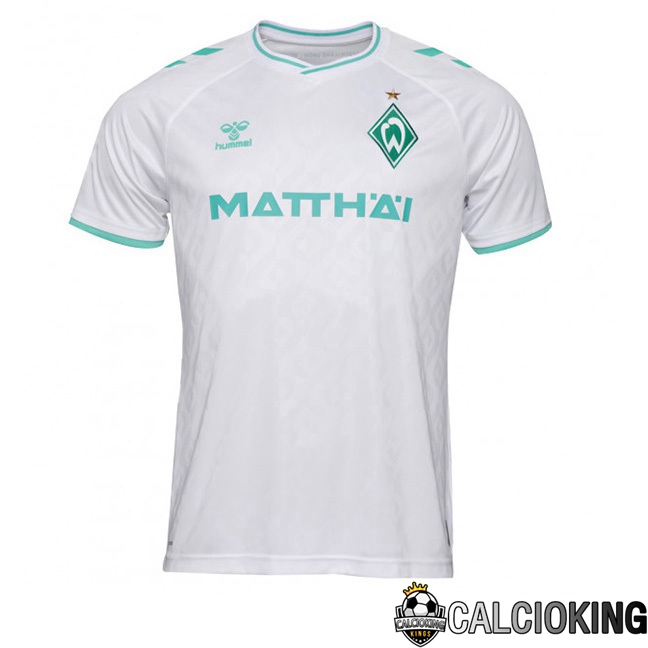 Comprare Maglia Calcio 2024 2025 2026 Personalizzazione,Tuta Da Calcio,Maglie De Calcio Retro Online | Maglie Calcio SV Werder Bremen Seconda Bianco 2023/2024