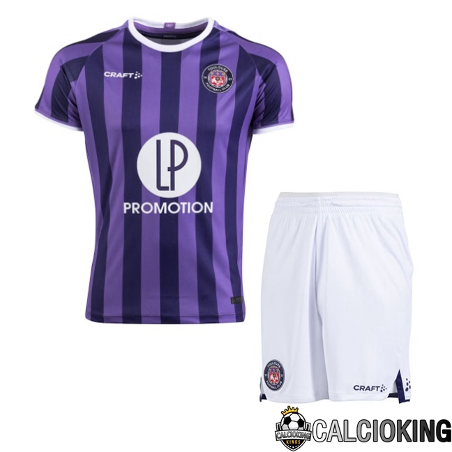 Comprare Maglia Calcio 2024 2025 2026 Personalizzazione,Tuta Da Calcio,Maglie De Calcio Retro Online | Maglie Calcio Toulouse Bambino Seconda Viola 2023/2024