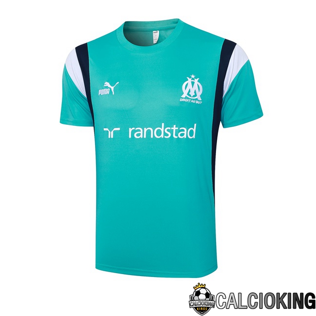 Comprare Maglia Calcio 2024 2025 2026 Personalizzazione,Tuta Da Calcio,Maglie De Calcio Retro Online | Insieme T Shirt Allenamento Marsiglia OM Verde 2023/2024