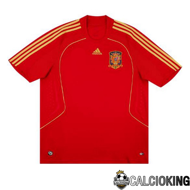Comprare Maglia Calcio 2024 2025 2026 Personalizzazione,Tuta Da Calcio,Maglie De Calcio Retro Online | Maglie Calcio Espagne Retro Prima Rosso 2008