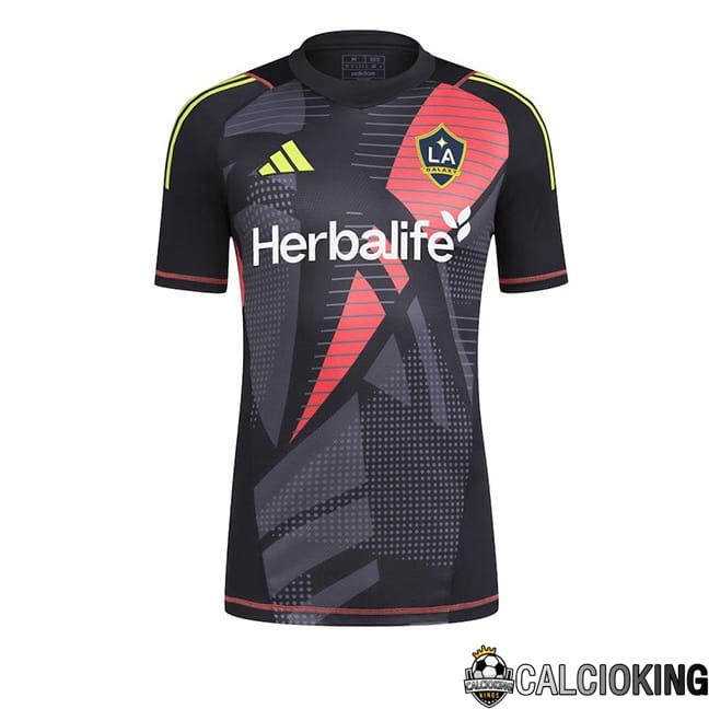 Comprare Maglia Calcio 2025 2026 2027 Personalizzazione,Tuta Da Calcio,Maglie De Calcio Retro Online | Maglie Calcio LA Galaxy Portiere Nero 2024/2025