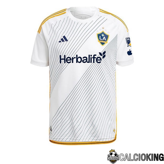 Comprare Maglia Calcio 2025 2026 2027 Personalizzazione,Tuta Da Calcio,Maglie De Calcio Retro Online | Maglie Calcio LA Galaxy Prima Bianco 2024/2025