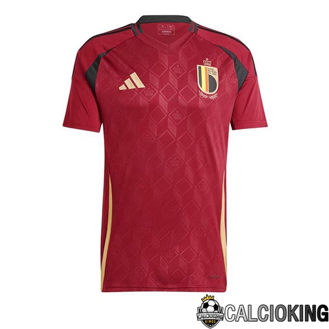 Comprare Maglia Calcio 2024 2025 2026 Personalizzazione,Tuta Da Calcio,Maglie De Calcio Retro Online | Maglie Calcio Belgio Prima Rosso UEFA Euro 2024