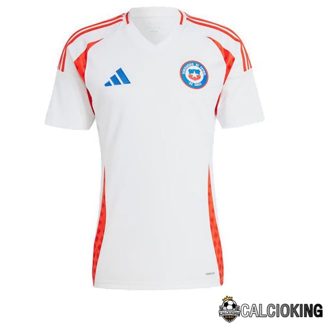 Comprare Maglia Calcio 2024 2025 2026 Personalizzazione,Tuta Da Calcio,Maglie De Calcio Retro Online | Maglie Calcio Chile Seconda Bianco 2024/2025