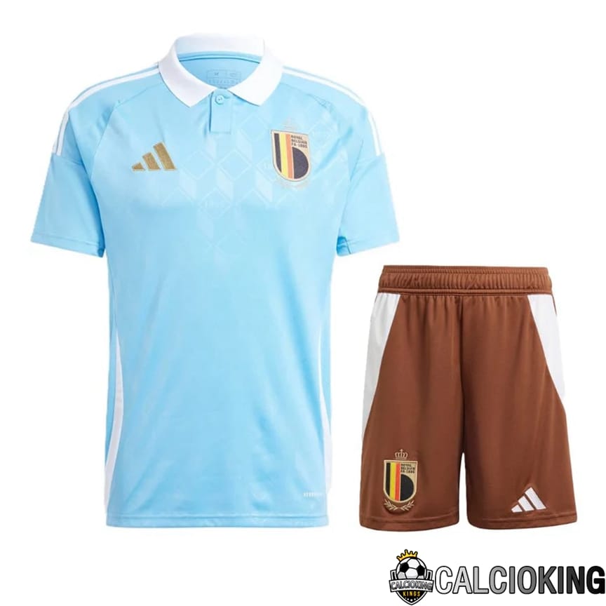 Comprare Maglia Calcio 2024 2025 2026 Personalizzazione,Tuta Da Calcio,Maglie De Calcio Retro Online | Maglie Nazionale Belgio Seconda + Pantaloncini UEFA Euro 2024
