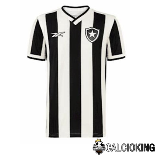 Comprare Maglia Calcio 2024 2025 2026 Personalizzazione,Tuta Da Calcio,Maglie De Calcio Retro Online | Maglie Calcio Botafogo FR Prima Bianco Nero 2024/2025