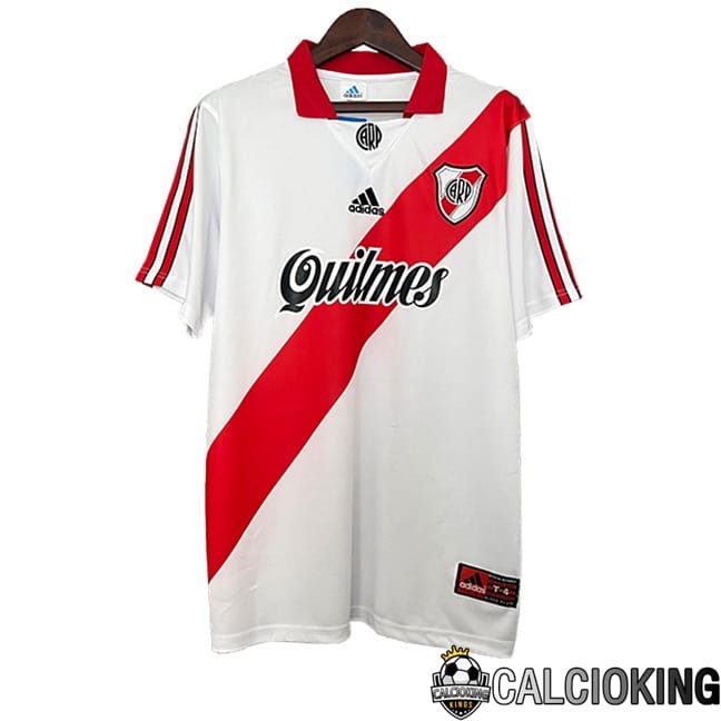 Comprare Maglia Calcio 2024 2025 2026 Personalizzazione,Tuta Da Calcio,Maglie De Calcio Retro Online | Maglie Calcio River Plate Retro Prima 1998/1999