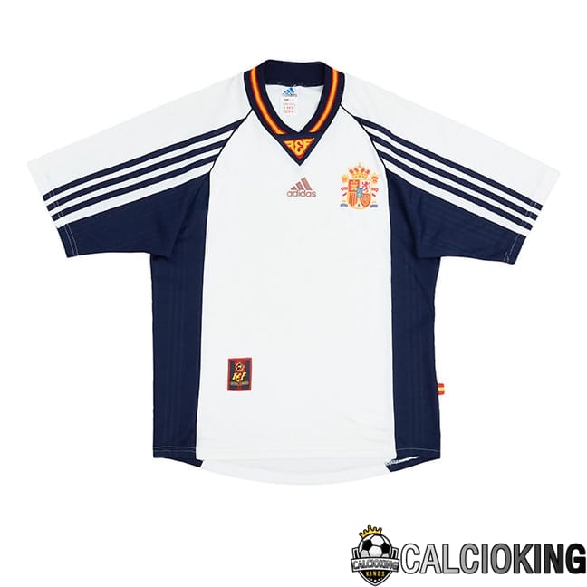 Comprare Maglia Calcio 2024 2025 2026 Personalizzazione,Tuta Da Calcio,Maglie De Calcio Retro Online | Maglie Calcio Spagna Retro Seconda 1998