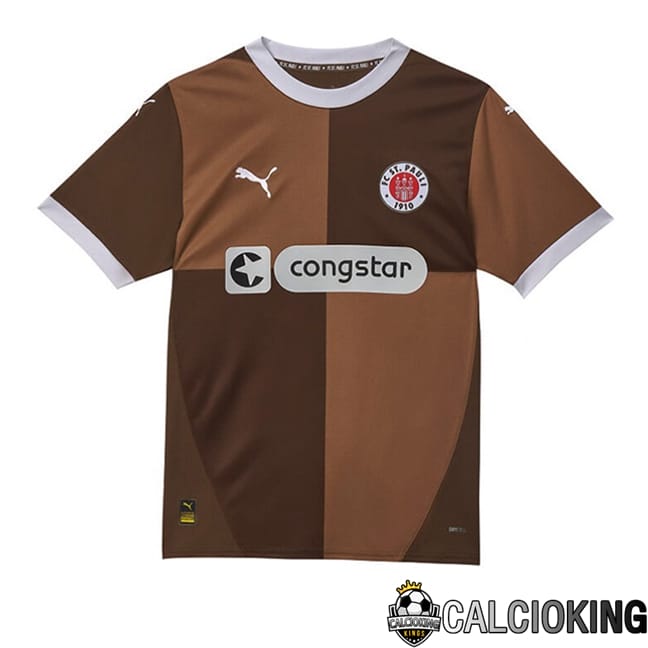 Comprare Maglia Calcio 2025 2026 2027 Personalizzazione,Tuta Da Calcio,Maglie De Calcio Retro Online | Maglie Calcio St Pauli Prima 2024/2025