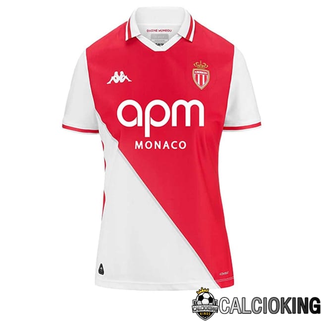 Comprare Maglia Calcio 2024 2025 2026 Personalizzazione,Tuta Da Calcio,Maglie De Calcio Retro Online | Maglie Calcio AS Monaco Donna Prima 2024/2025