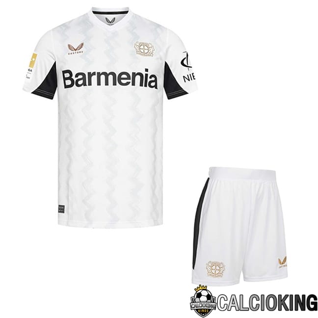 Comprare Maglia Calcio 2024 2025 2026 Personalizzazione,Tuta Da Calcio,Maglie De Calcio Retro Online | Maglie Calcio Bayer 04 Leverkusen Bambino Seconda 2024/2025