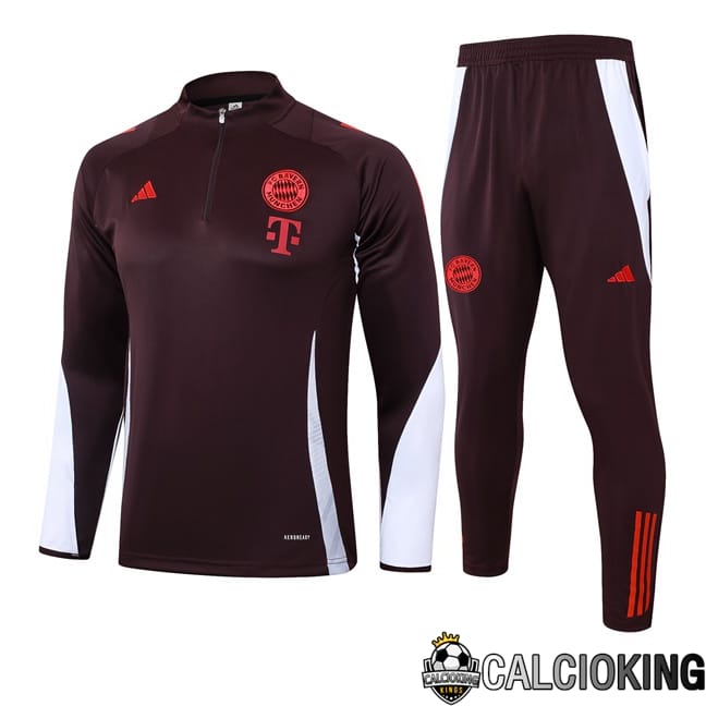 Comprare Maglia Calcio 2024 2025 2026 Personalizzazione,Tuta Da Calcio,Maglie De Calcio Retro Online | Insieme Tuta Calcio Bayern Monaco Marrone 2024/2025