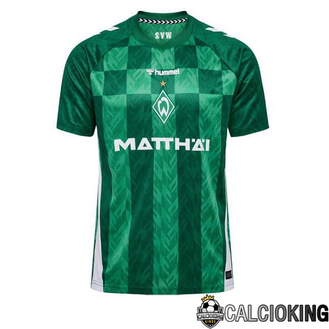 Comprare Maglia Calcio 2024 2025 2026 Personalizzazione,Tuta Da Calcio,Maglie De Calcio Retro Online | Maglia Calcio SV Werder Bremen Prima Verde 2024/2025