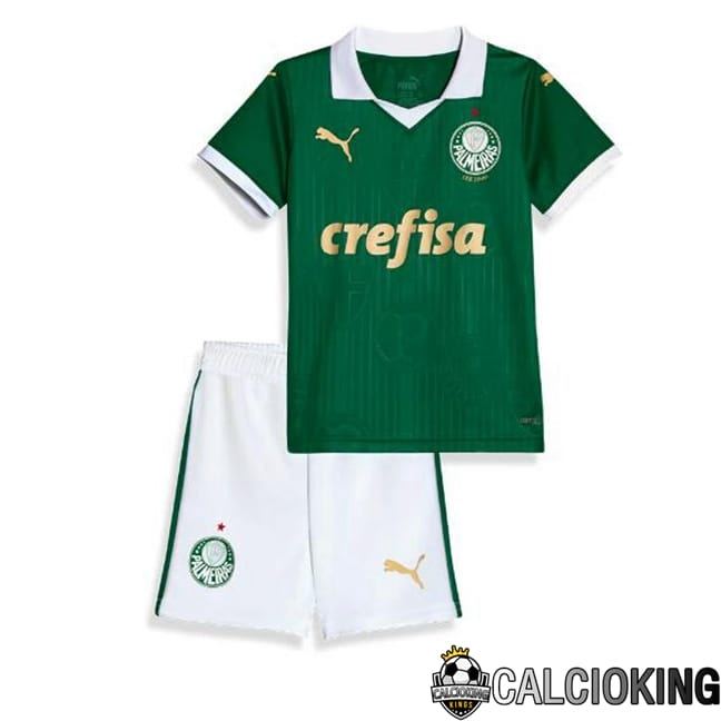 Comprare Maglia Calcio 2025 2026 2027 Personalizzazione,Tuta Da Calcio,Maglie De Calcio Retro Online | Maglia Calcio Palmeiras Bambino Prima Verde 2024/2025
