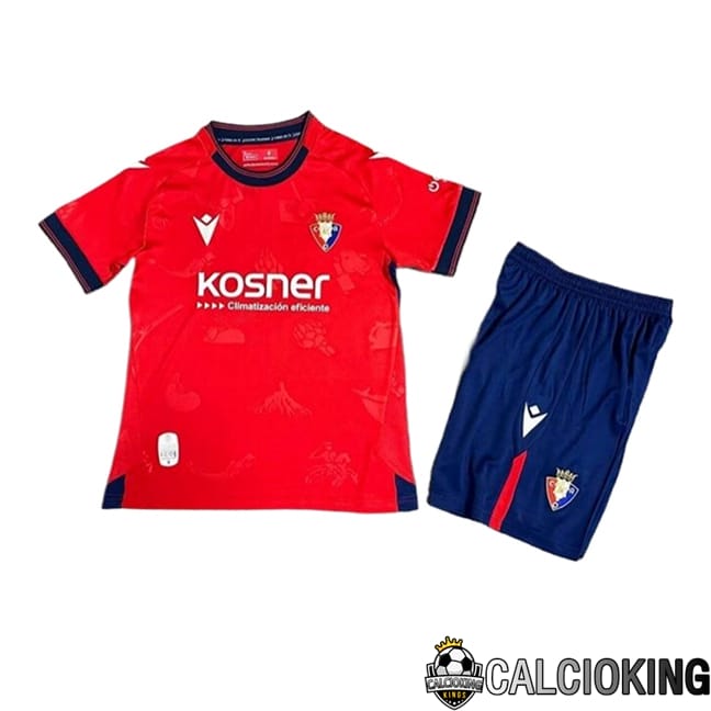 Comprare Maglia Calcio 2025 2026 2027 Personalizzazione,Tuta Da Calcio,Maglie De Calcio Retro Online | Maglia Calcio Osasuna Bambino Prima 2024/2025