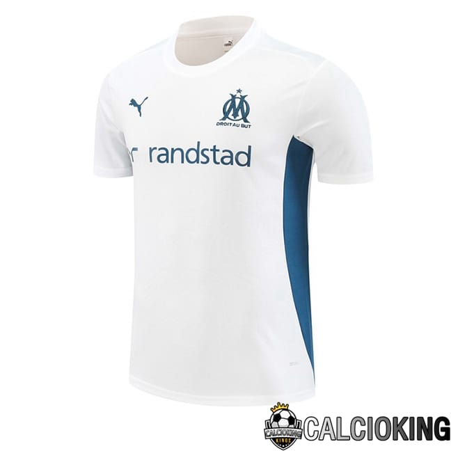 Comprare Maglia Calcio 2024 2025 2026 Personalizzazione,Tuta Da Calcio,Maglie De Calcio Retro Online | T Shirt Allenamento Marsiglia OM Bianco 2024/2025