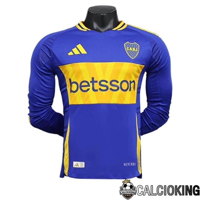 Comprare Maglia Calcio 2024 2025 2026 Personalizzazione,Tuta Da Calcio,Maglie De Calcio Retro Online | Maglie Calcio Boca Juniors Prima Manica Lunga 2024/2025