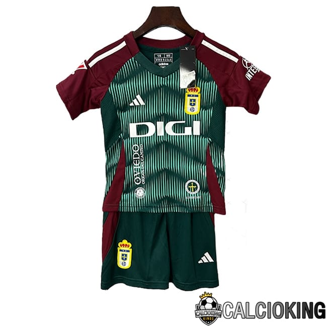 Comprare Maglia Calcio 2024 2025 2026 Personalizzazione,Tuta Da Calcio,Maglie De Calcio Retro Online | Maglie Calcio Bambino Real Oviedo Terza 2024/2025