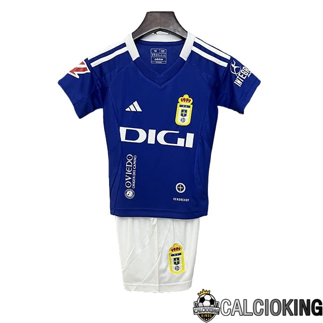 Comprare Maglia Calcio 2024 2025 2026 Personalizzazione,Tuta Da Calcio,Maglie De Calcio Retro Online | Maglie Calcio Real Oviedo Bambino Prima 2024/2025