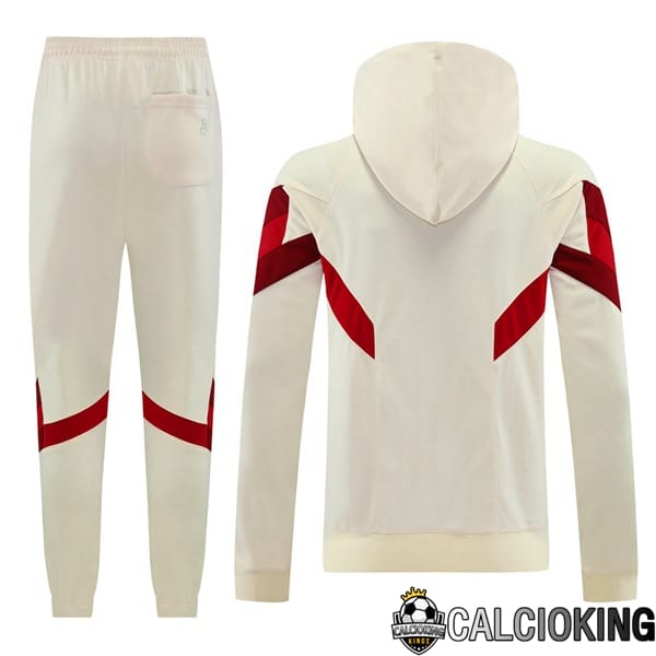 Tuta Calcio - Felpa Con Cappuccio Bayern Monaco Giallo 2024/2025