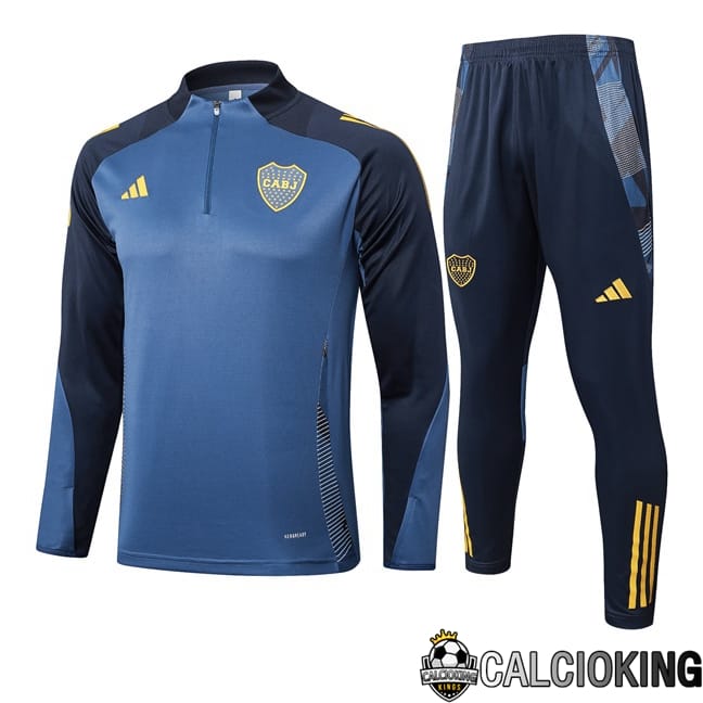 Comprare Maglia Calcio 2024 2025 2026 Personalizzazione,Tuta Da Calcio,Maglie De Calcio Retro Online | Insieme Tuta Calcio Boca Juniors Blu Reale 2025/2026